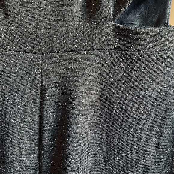 Aidan Mattox NWT Stretch Crepe Side Cut Out Mock Neck Long Sledve Jumpsuit - Picture 13 of 17